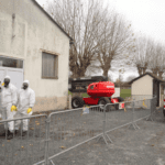 Désamiantage sur un site du pôle automobile à Amilly