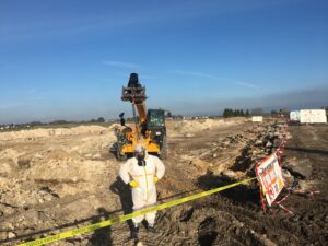 Désamiantage sur un site du pôle automobile à Amilly