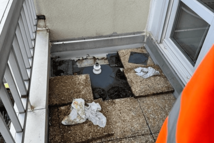 Étanchéité sous dalles