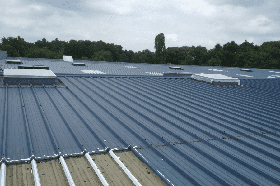 Réparation toiture industrielle